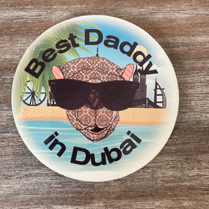 Best Dad / Daddy in Dubai Beach Camel Coaster