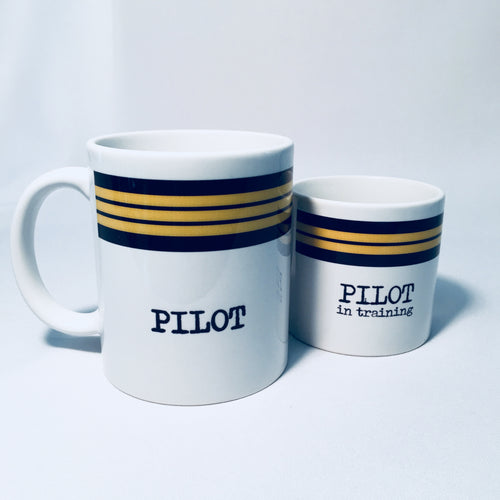 Me & My Pilot / Captain Mug Set