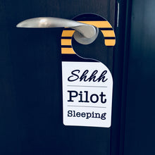 Pilot Sleeping Door Hanger