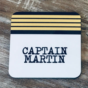 Pilot Coaster - Non-personalised and personalised