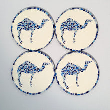 Camel Mosaic Coasters - Set of 4