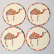 Camel Mosaic Coasters - Set of 4