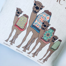 Camel Family Cushion - Personalised
