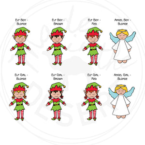 Festive Character Stocking - Non-personalised & Personalised