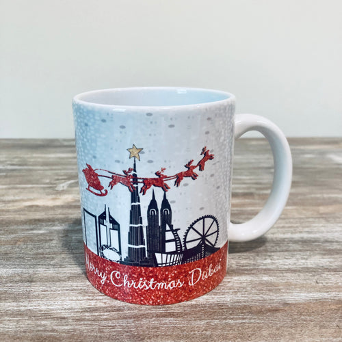 Christmas Skyline Mug