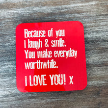 Love Quote Mug & Coaster