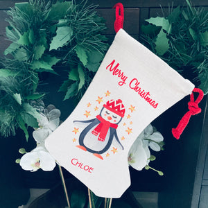 Festive Character Stocking - Non-personalised & Personalised