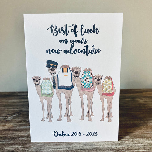 Pilot Family Card- Non-personalised and personalised