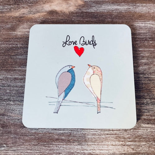 Love Birds - Set of 2 Coasters