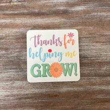 Thank you for helping me grow Teacher Gift Set