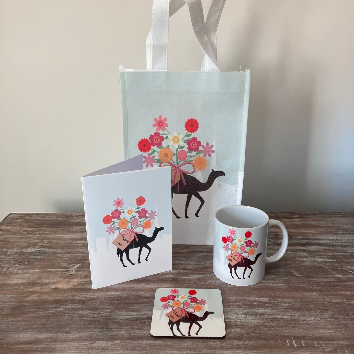 Camel Bouquet Thank you Teacher Gift Set