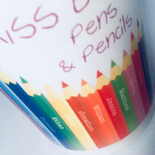 Personalised Pencils Teacher Pen Pot