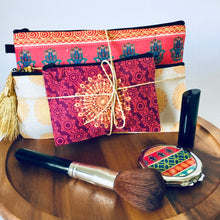Set of 3 Hamsa Patterned Make-up Bags