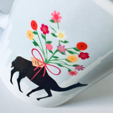 Camel Bouquet Teacher's Mug - Personalised